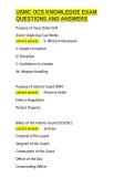 USMC OCS KNOWLEDGE EXAM QUESTIONS AND ANSWERS&period;docx