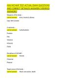 MAI MCMAP TEST ACTUAL EXAM QUESTIONS AND CORRECT DETAILED ANSWERS &lpar;VERIFIED ANSWERS&rpar;&period;docx