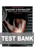 TEST BANK FOR Principles of Anatomy and Physiology 16th Edition by Gerard J&period; Tortora&comma; Bryan H&period; Derrickson ISBN&colon; 978-1119662792 COMPLETE GUIDE ALL CHAPTERS COVERED 100 &percnt; VERIFIED A&plus; GRADE ASSURED&excl;&excl;&excl;&excl;LATEST UPDATE&excl;&excl;&excl;&excl;