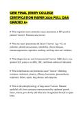 GERI FINAL JERSEY COLLEGE CERTIFICATION PAPER 2026 FULL Q&A GRADED A&plus;