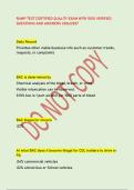 RAMP TEST CERTIFIED QUALITY EXAM WITH 100&percnt; VERIFIED  QUESTIONS AND ANSWERS 2026&sol;2027