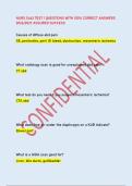 NURS 5463 TEST 1 QUESTIONS WITH 100&percnt; CORRECT ANSWERS  2026&sol;2027 ASSURED SUCCESS