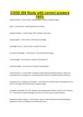 COGS 200 Study with correct answers 100&percnt;