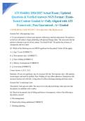 ATI Mobility 2026&sol;2027 Actual Exam &vert; Updated Questions & Verified Answers NGN Format &vert; Exam-Tested Content Graded A&plus; Fully Aligned with ATI Framework &vert; Pass Guaranteed - A&plus; Graded