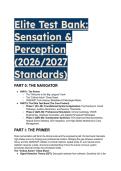 Elite Test Bank & Study Guide&colon; Sensation and Perception 6th Edition by Wolfe &lpar;2026&sol;2027 Standards&rpar;