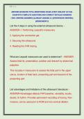 AWHONN ADVANCED FETAL MONITORING EXAM LATEST 2026-2027 ACTUAL  EXAM WITH COMPLETE QUESTIONS AND CORRECT DETAILED ANSWERS  &lpar;100&percnt; VERIFIED ANSWERS&rpar; &vert;ALREADY GRADED A&plus;&vert; &vert;&vert;PROFESSOR VERIFIED&vert;&vert;  &vert;&vert;BRANDNEW&excl;&excl;&excl;&vert;&vert; 