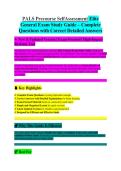 PALS Precourse Complete Study Guide 2026&sol;2027 &vert; 150&plus; Q&A &vert; Verified Answers &vert; Guaranteed Pass
