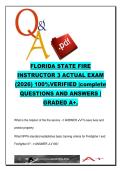 Florida Fire Instructor 3 &lpar;FFI3-2026&rpar; Exam Prep &ndash; 300&plus; Questions on NFPA&comma; Fire Operations&comma; Rescue & Incident Command