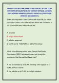 BARNEY FLETCHER FINAL EXAM LATEST 2026-2027 ACTUAL EXAM  WITH COMPLETE QUESTIONS AND CORRECT DETAILED ANSWERS  &lpar;100&percnt; VERIFIED ANSWERS&rpar; &vert;ALREADY GRADED A&plus;&vert; &vert;&vert;PROFESSOR  VERIFIED&vert;&vert; &vert;&vert;BRANDNEW&excl;&excl;&excl;&vert;&vert; 