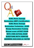 IICRC WRT Certification &lpar;IICRC-WRT-2026&rpar; Exam Prep &ndash; 1000&plus; Questions on Drying&comma; Moisture Control&comma; Psychrometry & Water Damage &ndash; IICRC