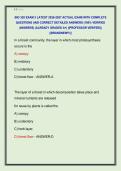 BIO 320 EXAM 3 LATEST 2026-2027 ACTUAL EXAM WITH COMPLETE  QUESTIONS AND CORRECT DETAILED ANSWERS &lpar;100&percnt; VERIFIED  ANSWERS&rpar; &vert;ALREADY GRADED A&plus;&vert; &vert;&vert;PROFESSOR VERIFIED&vert;&vert;  &vert;&vert;BRANDNEW&excl;&excl;&excl;&vert;&vert; 