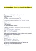NR546 Psychopharm Midterm Save How does the orbitofrontal cortex &lpar;OFC&rpar; affect the amygdala&quest; - ANSWER&period;&period;&period;-inhibits and activates the amygdala Wernicke's area is associated with which of the following&quest; - ANSWER&period;&period;&period;-speech comprehension 