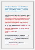 Raphex Exam &vert;&vert; Most Recent Exam 2026-2027 Actual  Complete Real Exam Questions And Correct  Answers   &lpar;Verified Answers&rpar; Already Graded A&plus; &vert; Guaranteed  Success&excl;&excl; &vert; Newest Exam &vert; Just Released&excl;&excl;