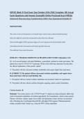 NR565 Week 8 Final Exam ACTUAL EXAM  Due October  2026 &vert; Examplify &vert; 100 Questions & Answers &vert; Advanced Pharmacology &vert; Pass Guaranteed - A&plus; Graded