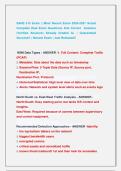 SANS 515 Exam &vert;&vert; Most Recent Exam 2026-2027 Actual  Complete Real Exam Questions And Correct  Answers  &lpar;Verified Answers&rpar; Already Graded A&plus; &vert; Guaranteed  Success&excl;&excl; &vert; Newest Exam &vert; Just Released&excl;&excl;