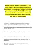SOC 201 Midterm&sol; Sociology 201 Midterm&sol; SOCI 201 Midterm Exam Prep Answer the following questions&period; Come up with your own answer&comma; then work to edit what your peers have already submitted&period; Once the whole class has submitted answers and you have all edited e