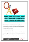 WCEI Wound Care Certification Exam 500 Questions Pressure Injuries Debridement Dressing Q&A 2026