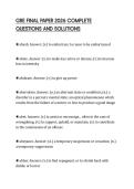 GRE FINAL PAPER 2026 COMPLETE QUESTIONS AND SOLUTIONS