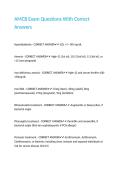 AMCB Exam Questions With Correct Answers