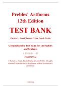 Test Bank &ndash; Prebles' Artforms&comma; 12th Edition &ndash; Patrick L&period; Frank&comma; Duane Preble&comma; & Sarah Preble &ndash; ISBN 9780137477166 &lpar;Full Chapters 1&ndash;25 Covered&rpar;