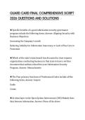 GUARD CARD FINAL COMPREHENSIVE SCRIPT 2026 QUESTIONS AND SOLUTIONS