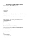 NU 136 EXAM 3 REVIEW QUESTIONS AND ANSWERS&period;