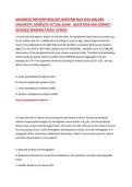 Advanced Pathophysiology NUR 6501 Walden University  Complete Midterm Exam Questions and Detailed Answers LATEST UPDATE