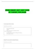 NISP RP 010 RADIOLOGICAL JOB COVERAGE QUESTIONS AND CORRECT ANSWERS