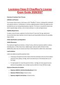 Louisiana Class D "Chauffeur's" License Exam Guide 2026&sol;2027