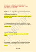COLORADO CAR SALES MASTERY EXAM  QUESTIONS AND VERIFIED ANSWERS LATEST  UPDATED 2026 &lpar;GRADED&rpar;