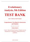 Test Bank &ndash; Evolutionary Analysis&comma; 5th Edition &ndash; Jon C&period; Herron & Scott Freeman &ndash; ISBN 9780321616678 &lpar;Chapters 1&ndash;20 Covered&rpar;