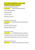 Isye 349 Uw-Madison Exam with Verified Detailed Answers&period;docx
