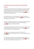 Comprehensive exam 3 questions with well verified  answers  A 38-year-old female client is admitted to the mental health unit after a recent manic episode of  spending large amounts of money on new furniture&comma; making excessive long-distance phone  calls&comma; a