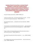 Louisiana Class D License Exam&comma; Louisiana Class D "Chauffeur's" License Test&comma; Louisiana Class D "Chauffeur's" License&comma; Louisiana Class D "Chauffeur's" License Test&comma; Louisiana Class D "C