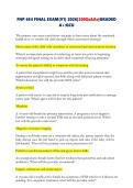 FNP 654 FINAL EXAM&lpar;V1&rpar; 2026&vert;200Qs&As&vert;GRADED A&plus;&colon;GCU