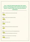 Exam 1&colon; BIOS 252&sol; BIOS252 &lpar;NEW 2026&sol; 2027 Update&rpar; Anatomy and Physiology II with Lab Review&vert; Questions & Answers &vert; Grade A&vert; 100&percnt; Correct &lpar;Accurate Solutions&rpar;-Chamberlain