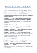 CPSC 353 Chapter 6 Exam Study Guide