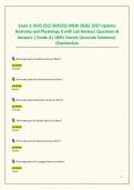 Exam 2&colon; BIOS 252&sol; BIOS252 &lpar;NEW 2026&sol; 2027 Update&rpar; Anatomy and Physiology II with Lab Review&vert; Questions & Answers &vert; Grade A&vert; 100&percnt; Correct &lpar;Accurate Solutions&rpar;-Chamberlain
