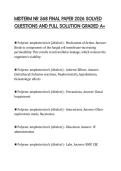 MIDTERM NR 568 FINAL PAPER 2026 SOLVED QUESTIONS AND FULL SOLUTION GRADED A&plus;