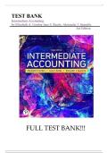 Test Bank for For Intermediate Accounting 3rd Edition by Elizabeth A&period; Gordon&comma; Jana S&period; Raedy&comma; Alexander J&period; Sannella All Chapters Fully Covered A&plus; Guide ISBN&colon;9780136946694 Newest Version 2026