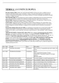 TEMA 5&period; La Uni&oacute;n Europea&period;