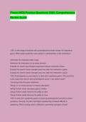 Pharm HESI Practice Questions 2024&colon; Comprehensive Review Guide