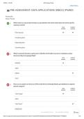 WGU D465 Data Applications Complete EXAM