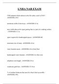 LNHA NAB EXAM QUESTIONS AND ANSWERS 2026