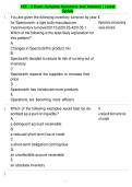 VEE - 3 Exam Complete Questions And Answers &vert; Latest Update
