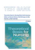 TEST BANK Theoretical Basis for Nursing Sixth&comma; North American Edition by Melanie McEwen PhD RN Evelyn M&period; Wills PhD RN &vert;&vert; LATEST EDITION