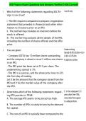 VEE Finance Exam Questions And Answers Verified 100&percnt; Correct&excl;&excl;