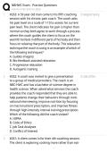 NBHWC Exam - Practice Questions and verified solutions