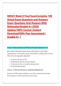 NR509 Week 4 Midterm Exam Due 1st February 2026 Complete Actual Exam Questions 1- 100  NR-509 Advanced Physical Assessment NR 509 Midterm and Finals Examplify Online Proctored  Exam Questions and Answers &vert; 100&percnt; Pass Guaranteed &vert; Graded A&plus;