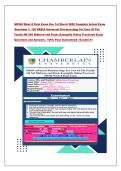 NR566 Week 8 Final Exam Due 1st March 2026 Complete Actual Exam Questions 1- 100 NR566 Advanced Pharmacology For Care Of The Family NR 566 Midterm and Finals 